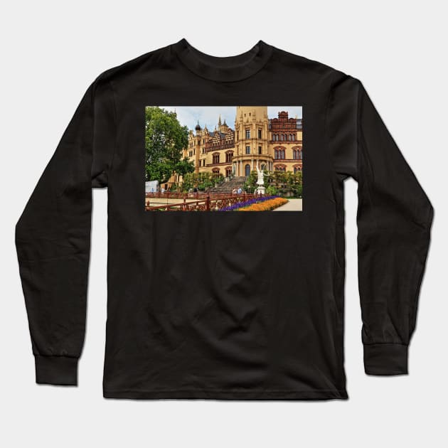 Schwerin Palace - Mecklenburg-Vorpommern, Germany Long Sleeve T-Shirt by holgermader